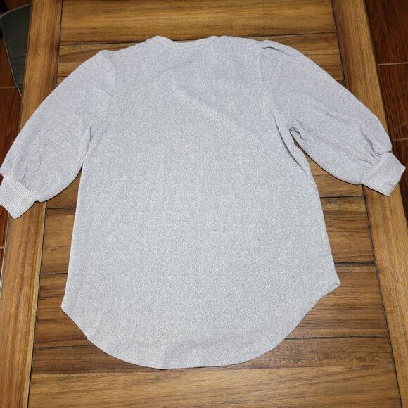 Love & Lace Lightweight Sweater w/Bling New York Skater "Hello Winter" - Large - Picture 4 of 6